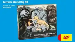 Kruidvat Jurrasic world dig kit aanbieding
