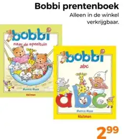 Trekpleister Bobbi prentenboek aanbieding