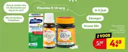 Kruidvat Davitamon Vitamine D 10 mcg aanbieding