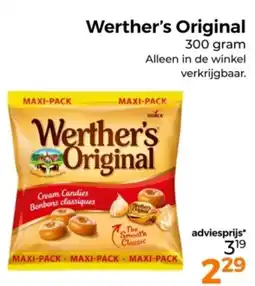 Trekpleister Werther's Original aanbieding