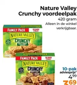 Trekpleister Nature Valley Crunchy voordeelpak aanbieding