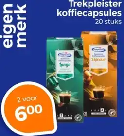 Trekpleister Trekpleister koffiecapsules aanbieding