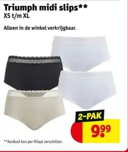 Kruidvat Triumph midi slips aanbieding