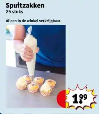 Kruidvat Spuitzakken aanbieding