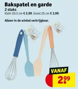 Kruidvat Bakspatel en garde aanbieding