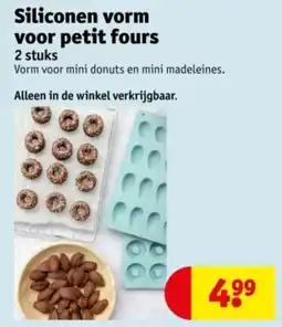 Kruidvat Siliconen vorm voor petit fours aanbieding