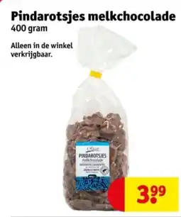 Kruidvat Pindarotsjes melkchocolade aanbieding