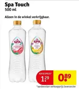 Kruidvat Spa Touch aanbieding