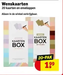 Kruidvat Wenskaarten aanbieding