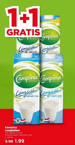PLUS Campina Langlekker aanbieding