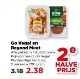 PLUS Go Vega! en Beyond Meat aanbieding