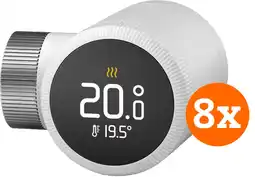 Coolblue Tado Slimme Radiatorknop X 8-Pack (uitbreiding) aanbieding