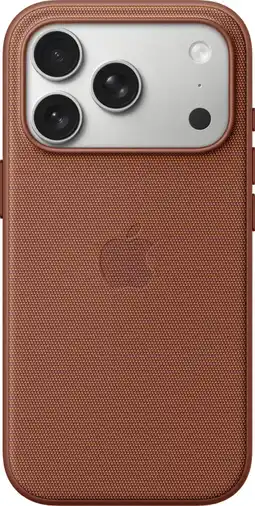 Coolblue Apple iPhone 17 Pro TechWoven Back Cover met MagSafe Bruin aanbieding