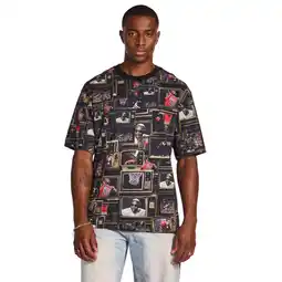 Foot Locker Jordan Brooklyn T-shirts Heren - Zwart - Maat M - Katoen Jersey aanbieding