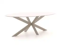 Kees Smit Bellagio Furato ellips dining tuintafel 240x120cm aanbieding