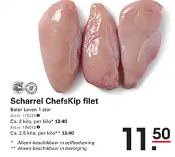 Sligro Scharrel Chefskip filet aanbieding