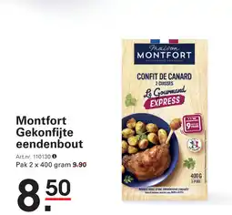 Sligro Montfort Gekonfijte eendenbout aanbieding