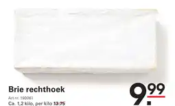 Sligro Brie rechthoek aanbieding