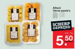 Sligro Altoni Verse pasta's aanbieding