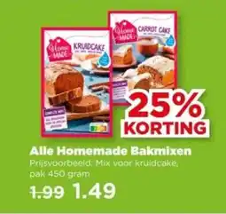 PLUS Alle Homemade Bakmixen aanbieding