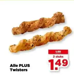 PLUS Alle PLUS Twisters aanbieding