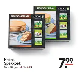 Sligro Hekos Spekkoek aanbieding