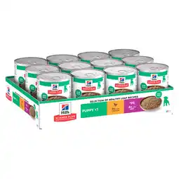 Zooplus Hill's Science Plan Puppy Hondenvoer - met Kip & Rund (24 x 370 g) aanbieding