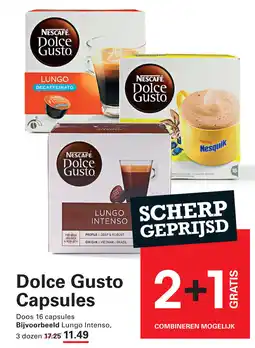 Sligro Dolce Gusto Capsules aanbieding