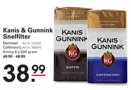 Sligro Kanis & Gunnink Snelfilter aanbieding