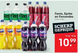 Sligro Fanta, Sprite en Fernandes aanbieding