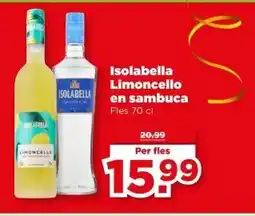 PLUS Isolabella Limoncello en sambuca aanbieding