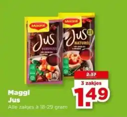 PLUS Maggi Jus aanbieding