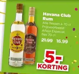 PLUS Havana Club Rum aanbieding