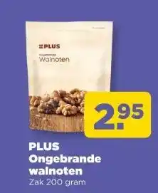 PLUS PLUS Ongebrande walnoten aanbieding
