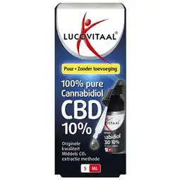 Trekpleister Lucovitaal CBD 10% CBD Olie aanbieding