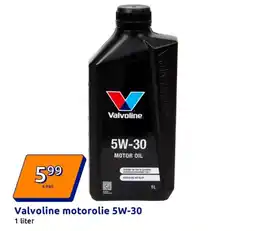 Action Valvoline motorolie 5W-30 1 liter aanbieding