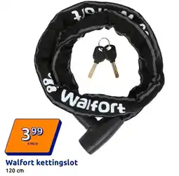 Action Walfort kettingslot aanbieding