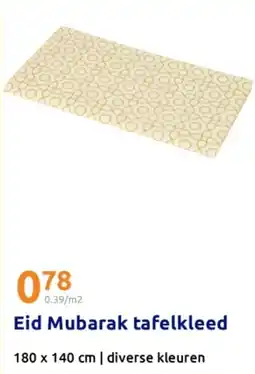 Action Eid Mubarak tafelkleed aanbieding