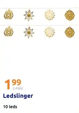 Action Ledslinger aanbieding