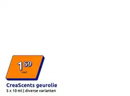Action CreaScents geurolie aanbieding