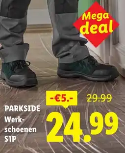 Lidl PARKSIDE Werk- schoenen S1P aanbieding