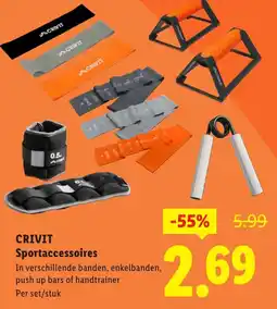 Lidl CRIVIT Sportaccessoires aanbieding
