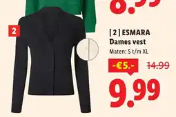 Lidl Dames vest aanbieding