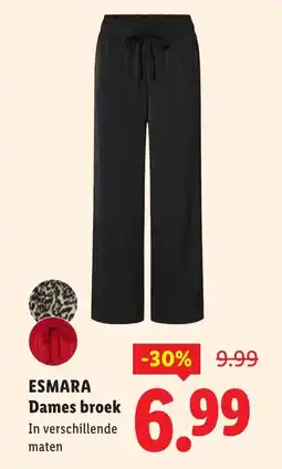 Lidl Dames broek aanbieding
