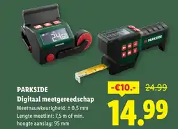 Lidl Digitaal meetgereedschap aanbieding