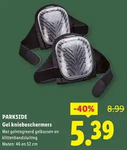 Lidl Gel kniebeschermers Met geïntegreerd gelkussen en klittenbandsluiting aanbieding