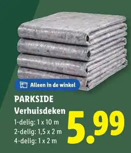 Lidl Verhuisdeken aanbieding