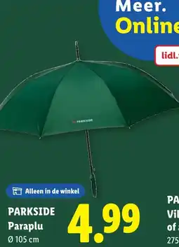 Lidl Paraplu aanbieding