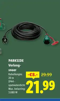 Lidl PARKSIDE Verleng- aanbieding