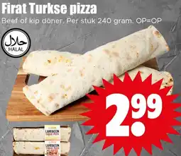 Dirk Firat Turkse pizza aanbieding